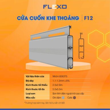 Cửa cuốn Flexo F12